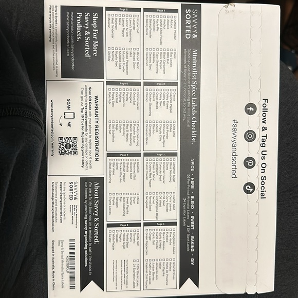 Minimalist Spice Labels for Spice Jars - 162 Spice Jar Labels Stickers - Picture 5 of 5